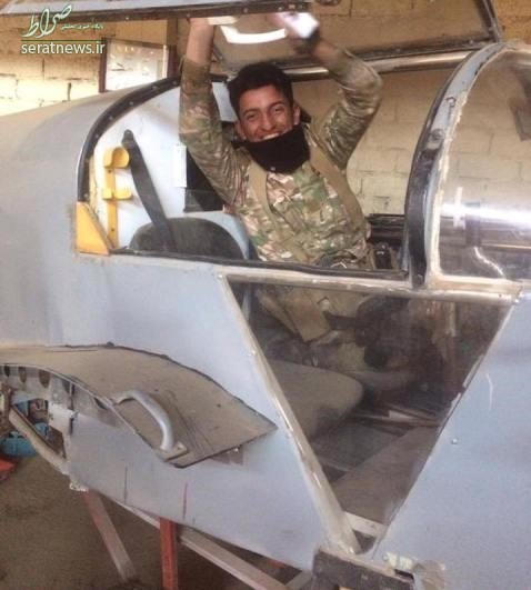 هواپیمای جنگی داعش به‌دست نیروهای امنیتی افتاد +تصاویر