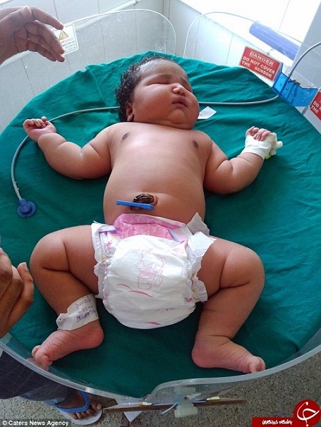 تولد سنگین‌ترین نوزاد جهان+ تصاویر