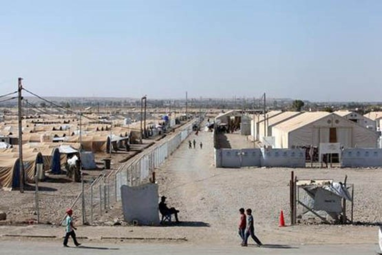 اردوگاه زنان و فرزندان اعضای داعش +تصاویر