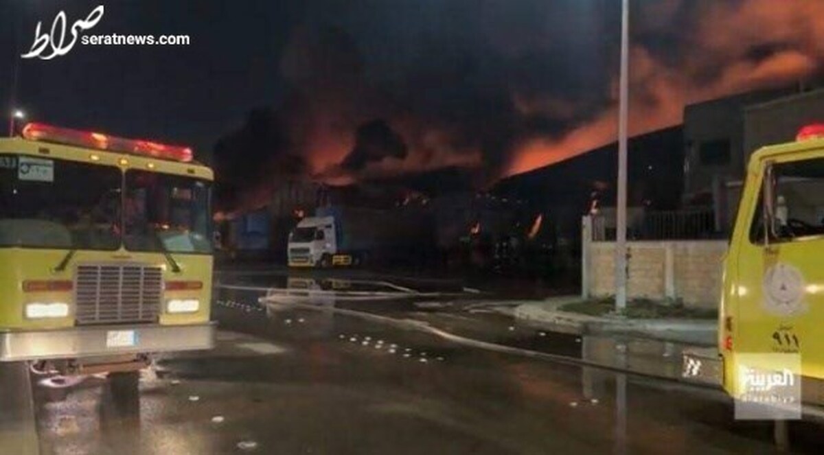 آتش‌سوزی در فرودگاه شیراز/ ‌حبس ‌پرسنل در بخش پروازهای خارجی