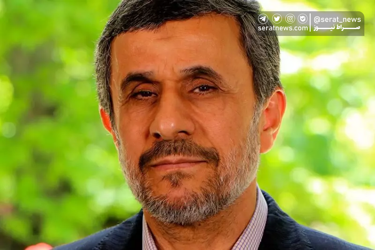 عکس / کبودی زیر چشم محمود احمدی‌نژاد جنجالی شد