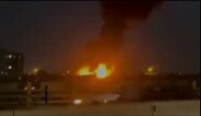 فیلم/ تصاویری از آتش‌سوزی بزرگ در اطراف بیمارستان هفت تیر شهر ری